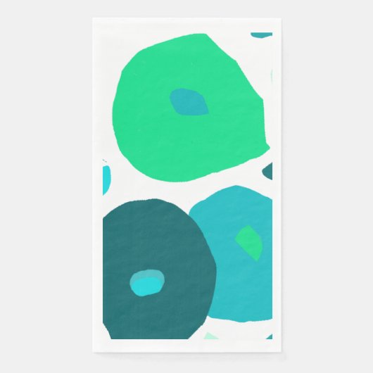 夏の自然日除け紙ナプキン (正面)