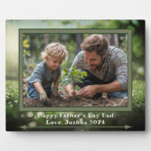 夏の自然1枚フォトファミリー記念 フォトプラーク (正面)