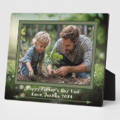 夏の自然1枚フォトファミリー記念 フォトプラーク (側面)