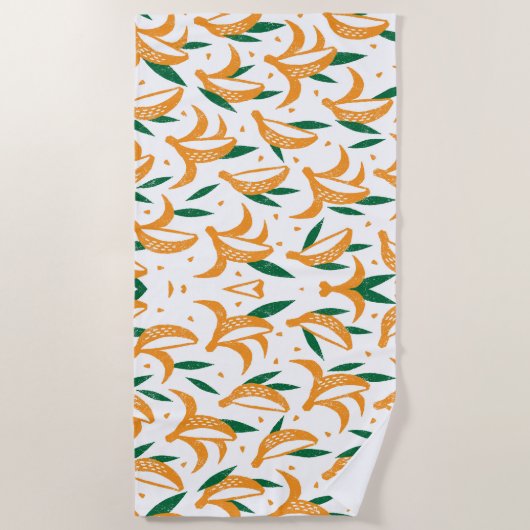 夏の自然 ビーチタオル (正面)