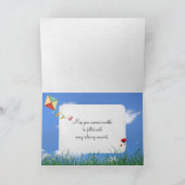 夏の至のアイス カード (内部)