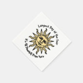 夏の至詩 スタンダードカクテルナプキン (角)