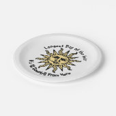 夏の至詩 ペーパープレート (アングル)