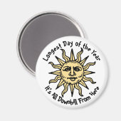 夏の至詩 マグネット (正面/裏面)