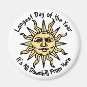 夏の至詩 マグネット (正面)