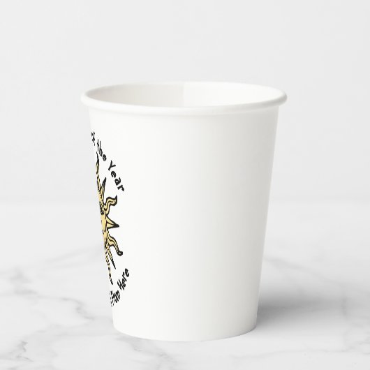 夏の至詩 紙コップ (左)