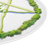 夏の至 カッティングボード (角)