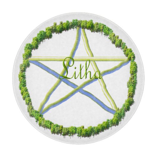 夏の至 カッティングボード (正面)