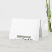 夏の至 カード (裏面)