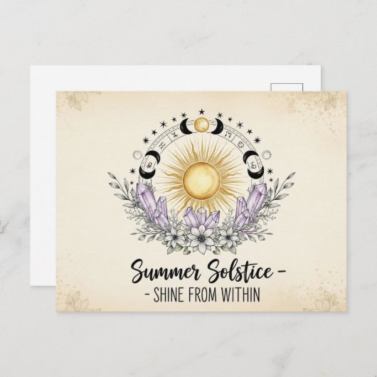 夏の至 ポストカード (正面/裏面)