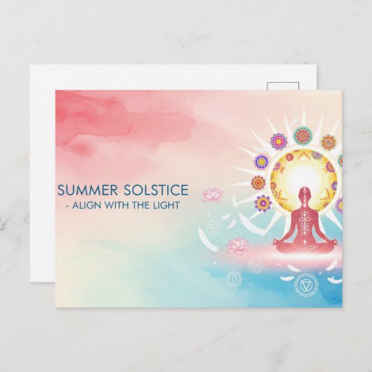 夏の至 ポストカード (正面/裏面)