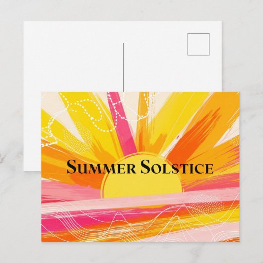 夏の至 ポストカード (正面/裏面)