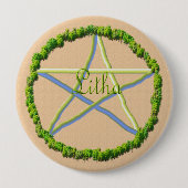 夏の至 缶バッジ (正面)