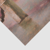 夏の航海のビーチフロントピンク茶色の水色 薄葉紙 (詳細)