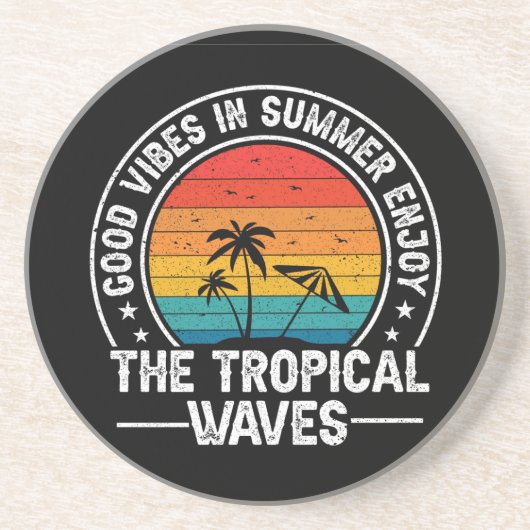 夏の良い楽しむ雰囲気66775 コースター (正面)