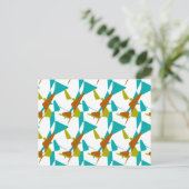 夏の色のポストカード ポストカード (スタンド正面)