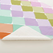 夏の色パターン シェルパブランケット (3/4)