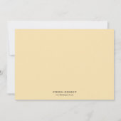 夏の色フリップフロップサンダルプールビーチパーティー 招待状 (裏面)