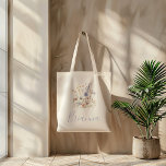 夏の色数々ののワイルドフラワーの花嫁トートバッグ トートバッグ<br><div class="desc">この夏数々の色のワイルドフラワーの花嫁のトートバッグは、あなたの花嫁と結婚メイド・オブ・オーナー（花嫁付き添い人）を提示するための完璧なギフトモダンで結婚す。このデザインは水色ピンク、赤面、紫、赤、バーガンディ、黄色、白い花や蝶が並び、フローラの花束に綺麗に包まれた緑が特徴エレガントである。</div>