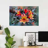 夏の色 ポスター (ホームオフィス)