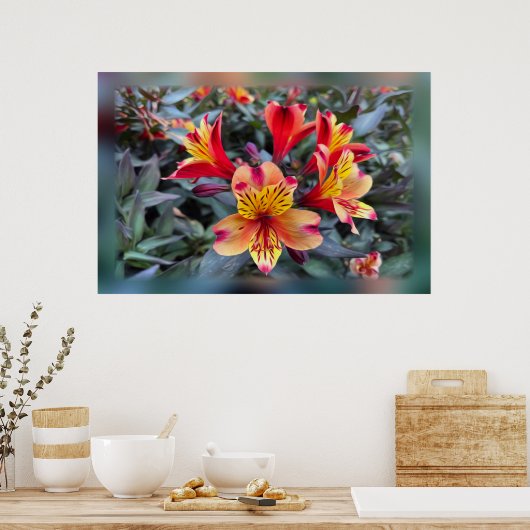 夏の色 ポスター (キッチン)