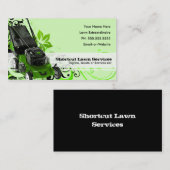 夏の芝生サービス 名刺 (正面/裏面)