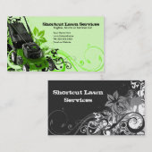 夏の芝生サービス 名刺 (正面/裏面)