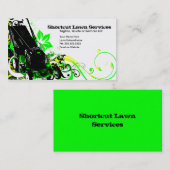 夏の芝生サービス 名刺 (正面/裏面)