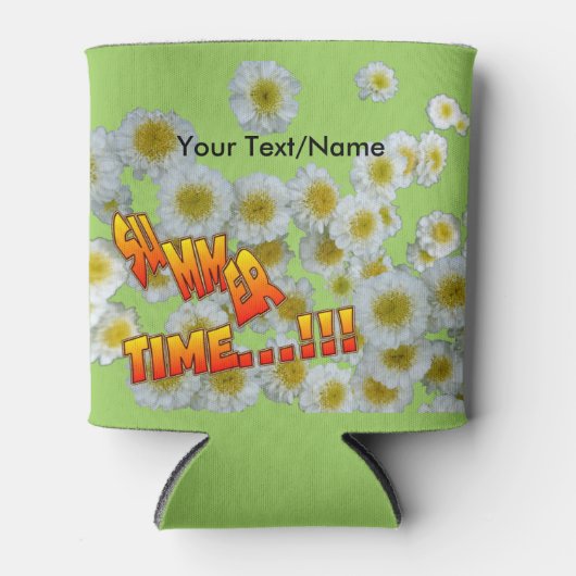 夏の花お客様。クーラーボックス 缶クーラー (正面)