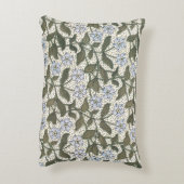 夏の花かわいらしエレガントフローラ アクセントクッション (裏面(縦))