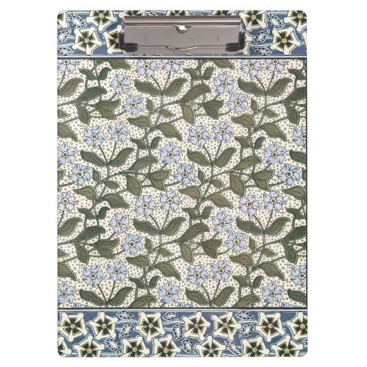 夏の花かわいらしエレガントフローラ クリップボード (正面)