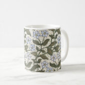 夏の花かわいらしエレガントフローラ コーヒーマグカップ (正面右)