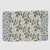 夏の花かわいらしエレガントフローラ ゴルフタオル (横)