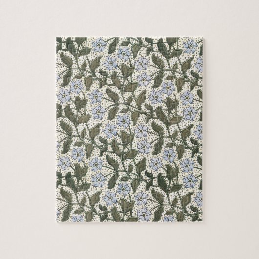 夏の花かわいらしエレガントフローラ ジグソーパズル (縦)