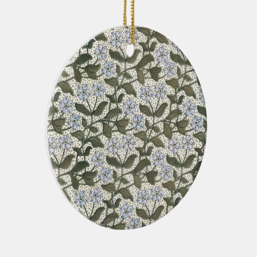 夏の花かわいらしエレガントフローラ セラミックオーナメント (右)