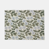 夏の花かわいらしエレガントフローラ ドアマット (正面)