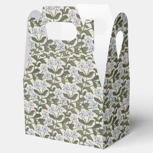 夏の花かわいらしエレガントフローラ フェイバーボックス (オープン)