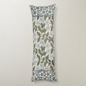 夏の花かわいらしエレガントフローラ ボディピロー (裏面 (縦))