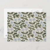 夏の花かわいらしエレガントフローラ ポストカード (正面/裏面)