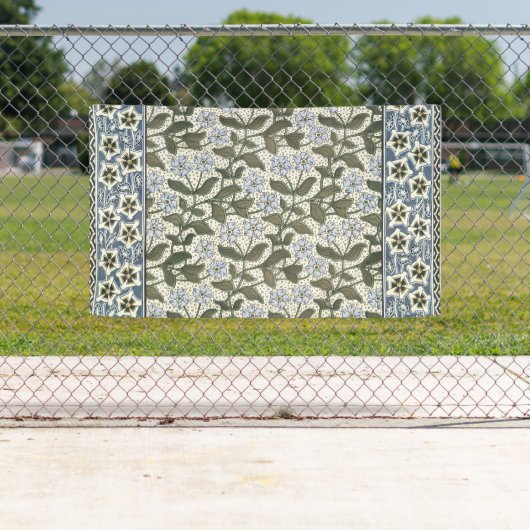 夏の花かわいらしエレガントフローラ 横断幕 (インサイチュ)