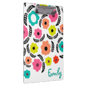 夏の花と黒葉 クリップボード (右)