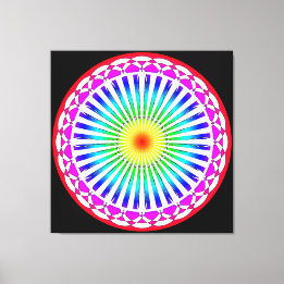 夏の花のキャンバス印刷 キャンバスプリント