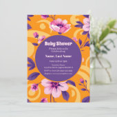 夏の花のパタ鮮やかーン – ドーパミンドレッシング 招待状 (スタンド正面)