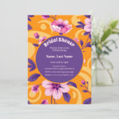 夏の花のパタ鮮やかーン – ドーパミンドレッシング 招待状 (スタンド正面)