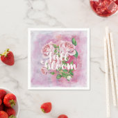 夏の花のフローラことわざ美 スタンダードカクテルナプキン (インサイチュ)