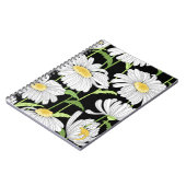 夏の花の継ぎ目のない模様 ノートブック (左側)