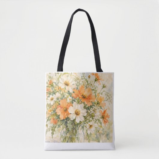 夏の花の色 トートバッグ (正面)