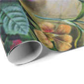 夏の花の静物画 ラッピングペーパー (ロールコーナー)