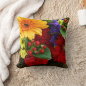 夏の花アメリカのMoJo枕 クッション (ブランケット)