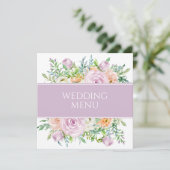 夏の花フローラ披露宴 メニュー (スタンド正面)